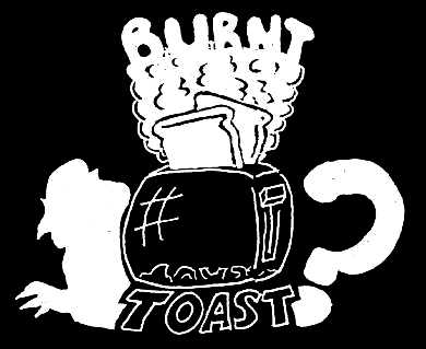 Burnt Toast logo, by Jonathan Barons